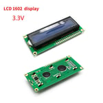 LCD 1602 3.3V Module d'affichage LCD LCD1602, écran bleu 1602, Module d'affichage LCD HD44780 16x2, caractère IIC 1602 5V pour écran lcd arduino