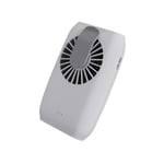 HLSP Portable Hanging Neck Mini Fan, Portable Hanging Sports Fan Cooling Fan Small Desk Fan with Waist Wrist Clip,with Power Bank Personal Necklace