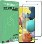 Samsung Galaxy A51 5g Verre Trempé, [Lot De 2] Verre Trempé Samsung Galaxy A51 5g [0.26mm] [Extrêmement Résistant Aux Rayures] [Haute Définition][Facile À Installer] Protections D'écran