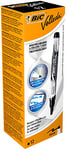 BIC Velleda Feutres pour Tableau Blanc Effaçables à Sec Pointe Conique Large - Noir, Boîte de 12