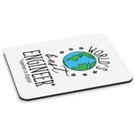 World's Best Engineer PC Computer Mouse Mat Pad Funny Joke Favourite