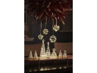 Sirius Home Sweet Christmas Ball, Light Decoration Figure, Transparent, Glass, 8 Bulb(S), Led, Battery