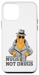 Coque pour iPhone 12 mini Nugs Not Drugs - Funny Chicken Nugget Lover