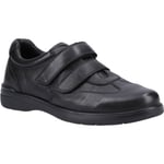 Hush Puppies Magnus Leather Mens Black Loafers material_leather1 - Size UK 10