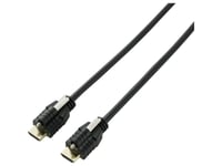 Speaka Professional Hdmi-Anslutningskabel Hdmi-A-Kontakt, Hdmi-A-Kontakt 3,00 M Svart Sp-9784188 #####K Uhd, Audio Return Channel, Guldpläterade Kontakter, Skruvstång