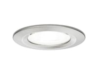 Paulmann Nova, Nedtryckbar Spotlight, Gu10, Led, 6,5 W, 4000 K, Rostfritt Stål