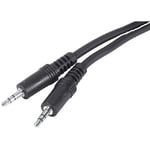 Pour MICROSOFT LUMIA 435 535 640 : Cable Audio Jack 3,5 Mm Male-male 1 Metre