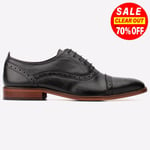 Base London Cast Mens LEATHER Casual Classic Dress Fashion Brogue Shoes