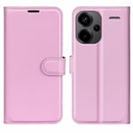 Xiaomi Redmi Note 13 Pro Plus 5G Fodral Litchi Rosa