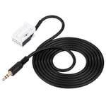 Car 3.5mm Male Audio AUX Input Adapter Cable For / W203 C Class