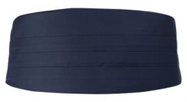 SOLID Navy blue gördel