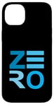 Coque pour iPhone 14 Plus Bleu Zeroed In! Graphique couleur bleue