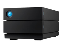 LaCie 2big RAID STHJ40000800 - Harddiskarray - 40 TB - 2 brønner (SATA-600) - HDD 20 TB x 2 - USB 3.2 Gen 2 (ekstern) - med 5-års Rescue Data Recovery Service Plan