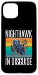 Coque pour iPhone 15 Plus Nighthawk en déguisement chouette