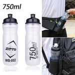 750ML Water Cup Outdoor Plastic Kettle New Bike Sports Kettle  Mountain Cycling