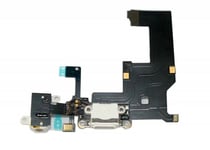 Docking port with Headphone Jack for iPhone 5 black