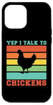 Coque pour iPhone 12 Pro Max Appel à tous les amateurs de poulet : Chicken Lover is Fun