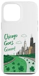 Coque pour iPhone 13 Pro Max Chicago's St. Paddy's Day Chicago - Shamrock Chicago River