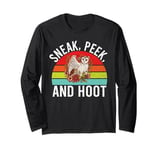 Sneak Peek and Hoot Owl Long Sleeve T-Shirt