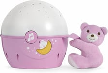 Chicco Next2Stars Baby Night Light, Pink | Star Light Projector for Cots