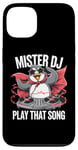 iPhone 13 Funny Penguin DJ Mister DJ Play That Song Youth & Adults Case