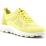 Chaussures Geox  Spherica Sneaker Donna Yellow D15NUA09T22C2004