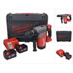 Milwaukee M18 ONEFHPX-502X Perfo-burineur sans fil 5,0 J 18V Brushless + 2x Battéries 5,0 Ah + Chargeur rapide + Coffret HD Box