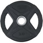 Master Fitness Nero Rubber Plate Paino 10 kg