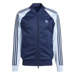 adidas Originals Track Top SST - Blå/Navy, storlek Small