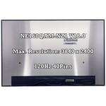 NE160QAM-NZ1 V18.0 16" 4k 3840×2400 40pins 120Hz Laptop LCD Screen Replacement