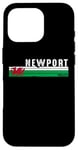 Coque pour iPhone 16 Pro Newport Wales Vibrant Coastal Legacy Souvenir UK Lover