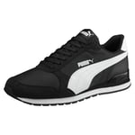 PUMA St Runner v2 NL, Sneaker Basse Mixte, Puma Noir Puma Blanc, 40 EU