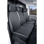 Housse de siège Transporter en tissu pour Mercedes Vito/Viano, siège simple et double