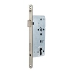 Serrure à mortaise pour porte d'entrée 0024 pzw 22/55/92/10mm din Gauche argenté rd BKS