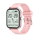 Montre Connect¿¿E Gt20 Pour Les Hommes Et Les Femmes",¿¿Cran Tactile,Moniteur D'activit¿¿ Physique,Bluetooth,Appels,Moniteur De Fr¿¿Quence Cardiaque,"Podom¿¿Tre - Type Pink Silicone