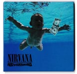 Official Nirvana Magnet Nevermind for Fridge Locker or Other