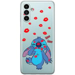 ERT GROUP Coque de téléphone Portable pour Samsung A13 5G/A04S Original et sous Licence Officielle Disney Motif Stitch 017 Parfaitement adapté à la Forme du téléphone Portable, partiel imprimé