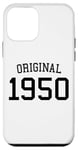 Coque pour iPhone 12 mini Original 1950, 75 ans pour homme et femme 75e anniversaire