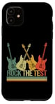 iPhone 11 Rock The Test Exam Day Testing Day Test Day Guitar Vintage Case