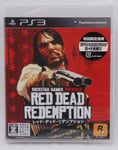 New! PS3 RED DEAD REDEMPTION Japan version NTSC-J BLJM60265 Factory Sealed