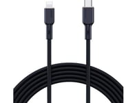 Kabel Usb Aukey Usb-C - Usb-C 1 M Czarny (Cb-Scl1 Svart)