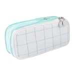 Pencil Case, Large Capacity Double-Layer Stationery Bag, Foldable Pencil Case Storage Box, School Office Student Supplies Gift