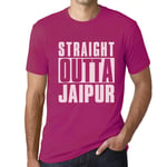 Homme Tee-Shirt Tout Droit Sorti De Jaipur - Straight Outta Jaipur - T-Shirt Graphique Éco-Responsable Vintage Cadeau Nouveauté