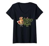 Shrek Puss In Boots Naughty List Devotee V-Neck T-Shirt