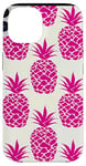 Coque pour iPhone 14 Festive Tropical Ananas Coque de téléphone Motif Noël