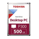 Toshiba P300 500GB 7200RPM 3.5" SATA HDD 'Bulk' (HDWD105UZSVA)