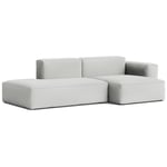 HAY-Mags Soft Low 2,5-personers Sofa Comb. 3 Højre Divan, Hallingdal 116 / Lysegrå Syning