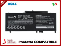 Batterie PowerQ pour Dell Latitude 14 5000 6850 MAH 7.4V P/N 079VRK Noir