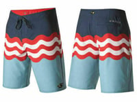 O'neill Mens Blue Aop Jordy Freak Board Swim Shorts 28" Waist