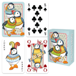 Emma Ball Playing Card Pack (54 Cards) - Wooly Puffins Design